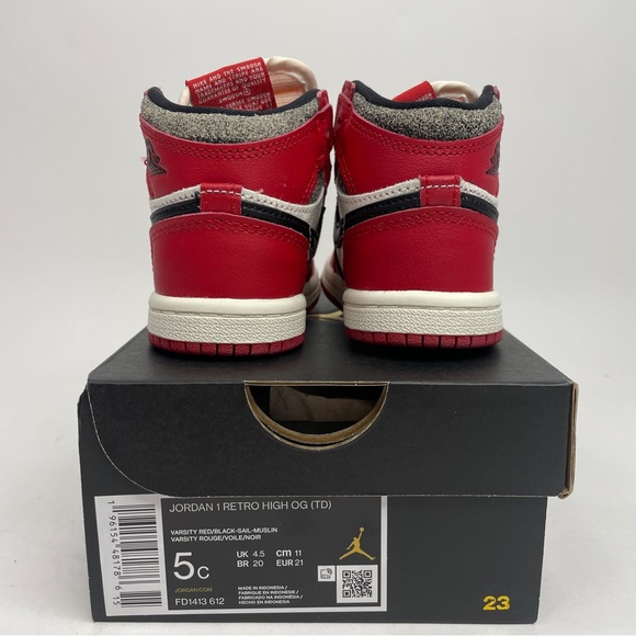 Nike Air Jordan 1 Retro High OG TD “Lost & Found” 2023 - Picture 4 of 4